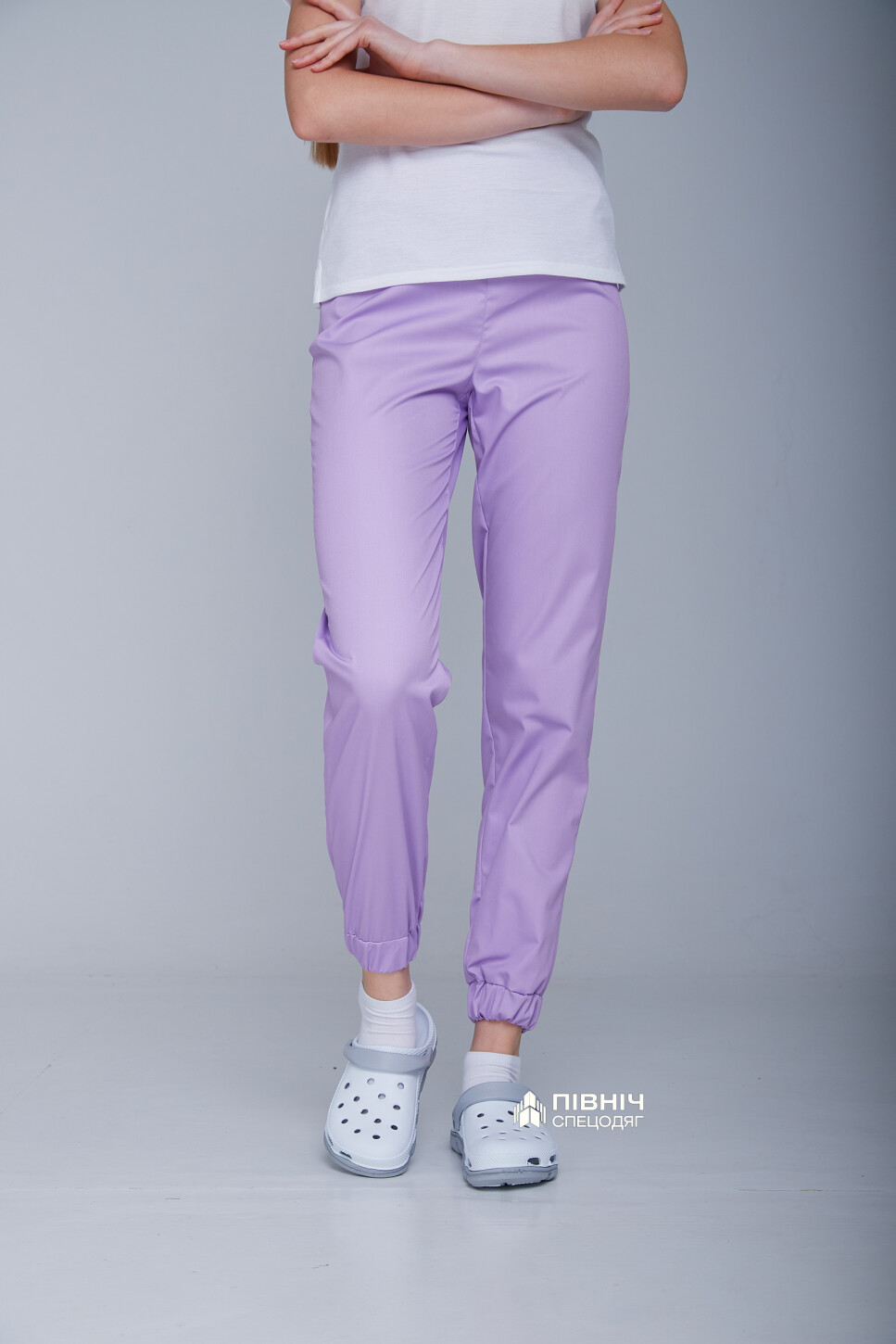 Women's medical trousers "Monica" purple (3399122) фото 11