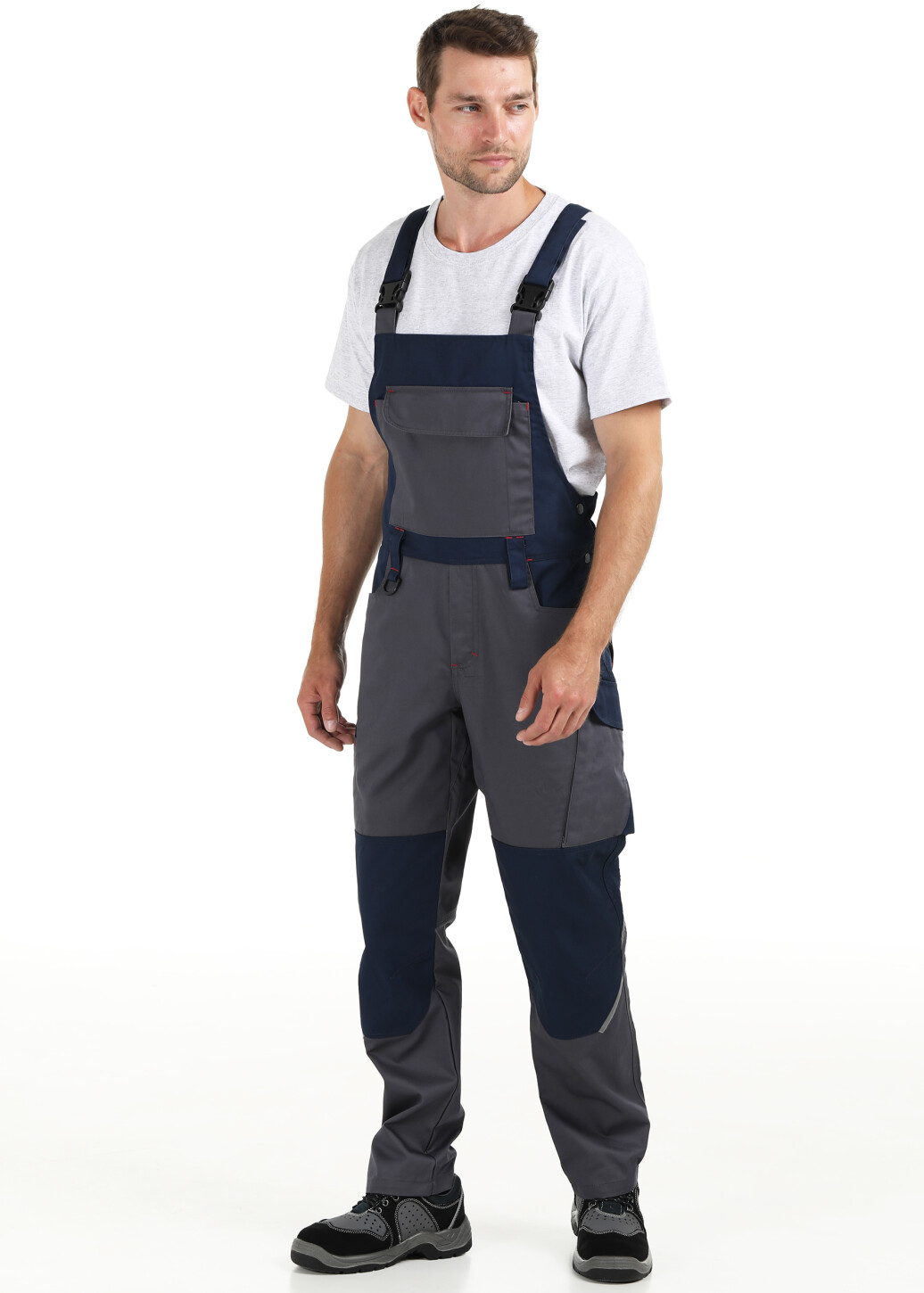Work overalls "PATRIOT" gray-blue (55500052) фото 1