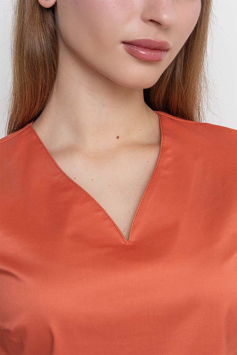 Medical stretch jacket Ewa-stretch. Terracotta (5436996) фото 7