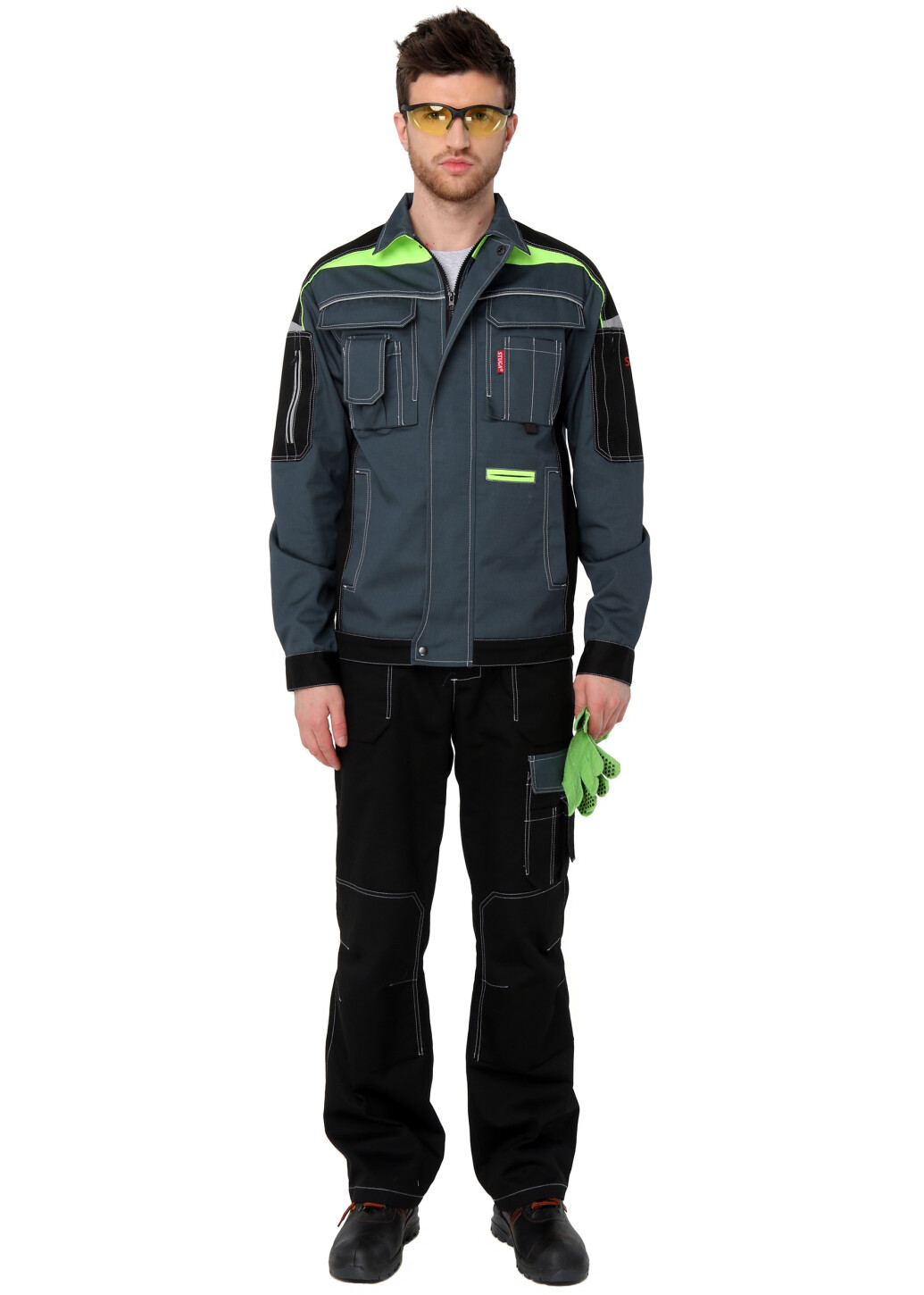 Suit working "SKIF" - semi-overalls and jacket (1277) фото 1