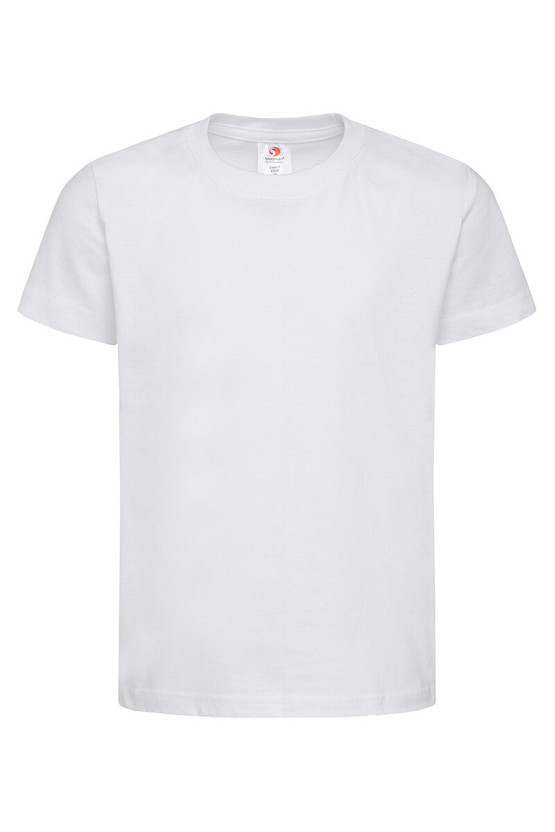 Футболка подростковая "STEDMАN" CLASSIC-T KIDS ST2200 WHI белая (511389) фото 1