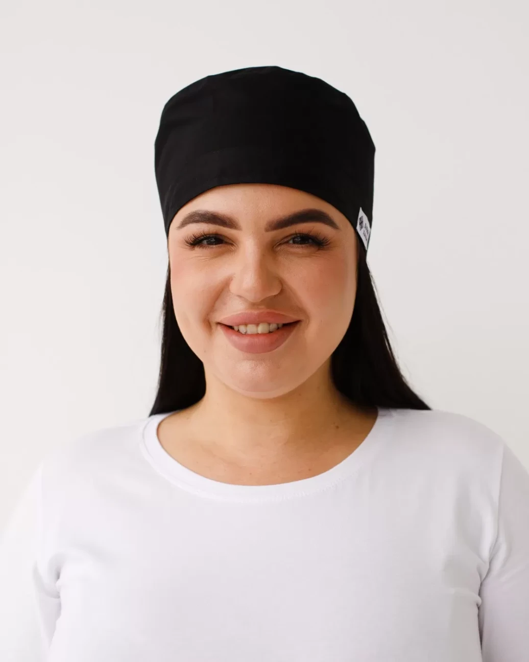 Medical cap black (Elite Stretch) 169-321-758 (6637853) фото 3