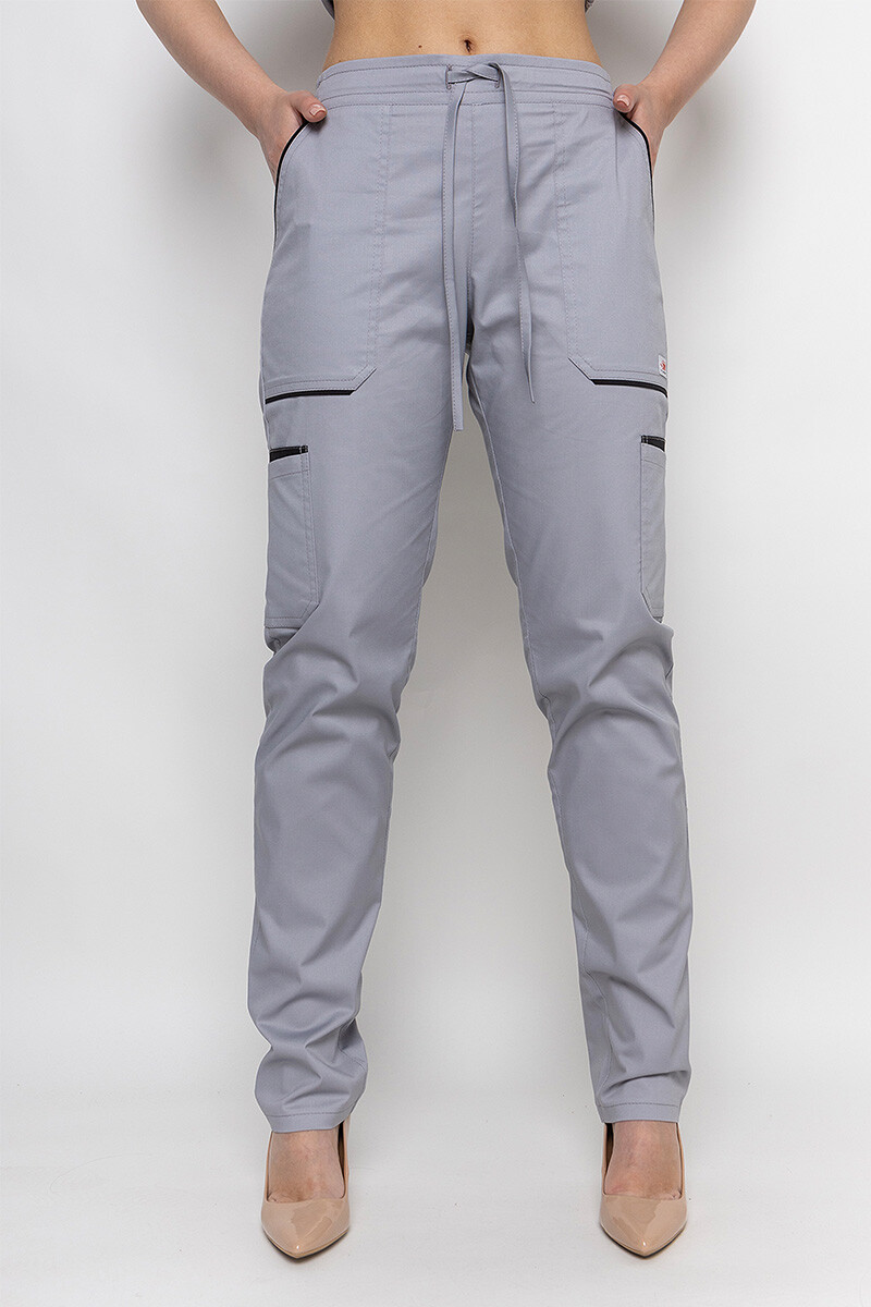 Medical Emeli-stretch trousers, women's. Smoke (5436960) фото 2