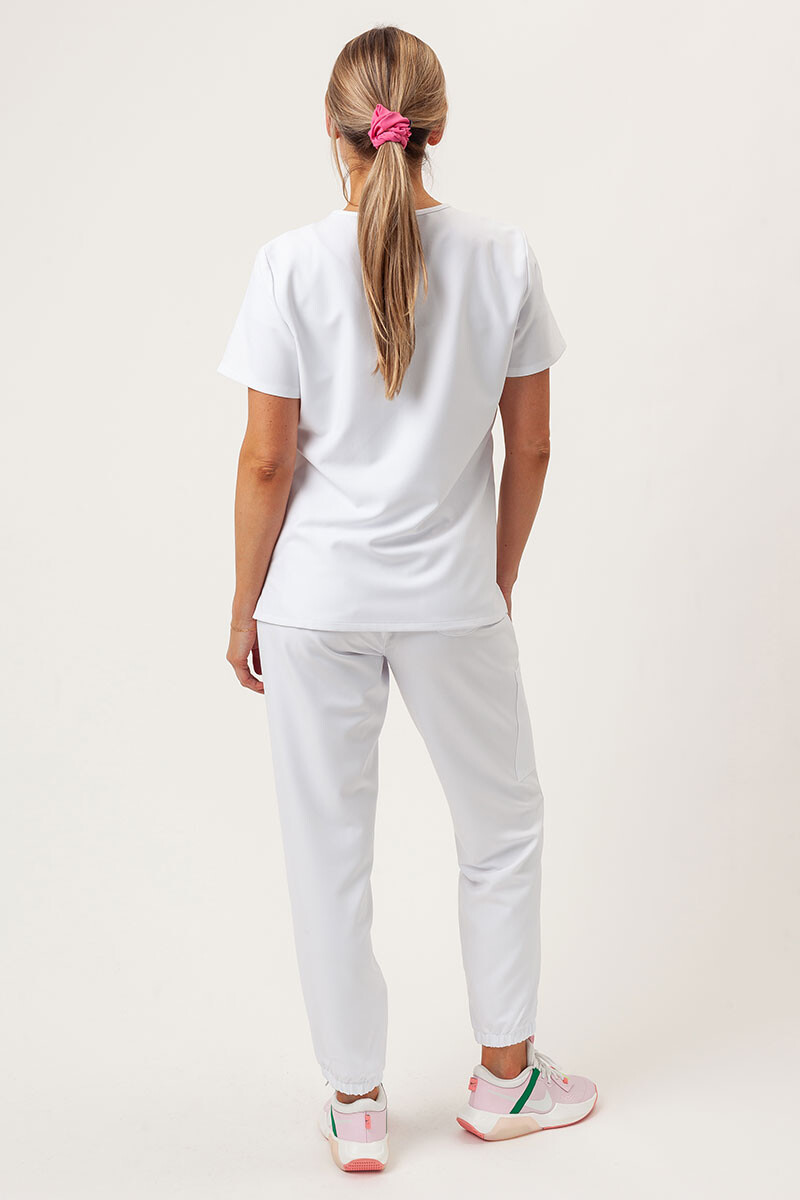 Medical suit "Maria" white (101103) фото 3