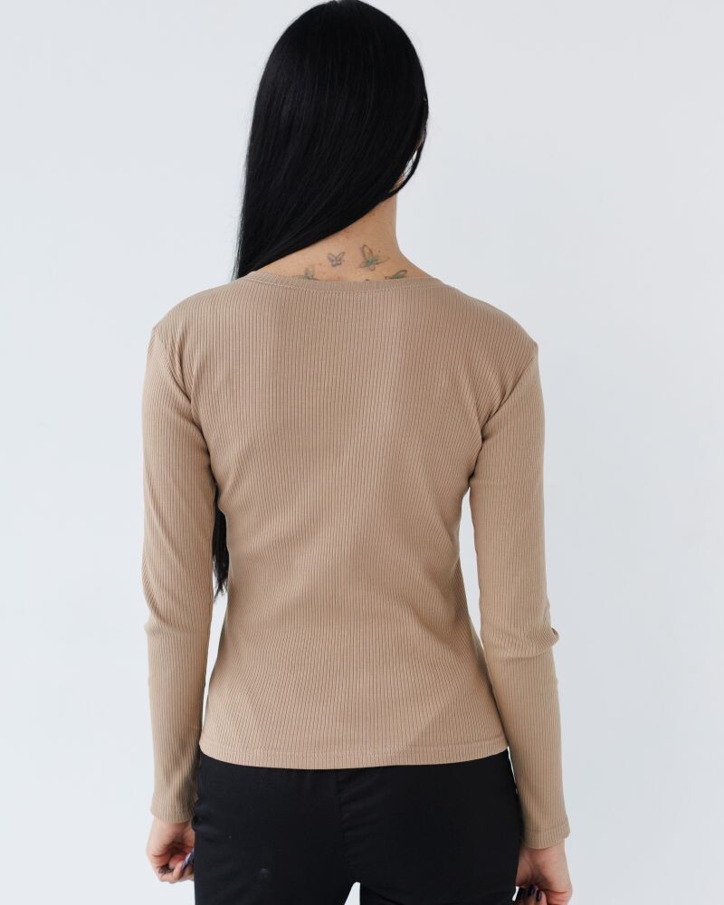 Medical longsleeve in welt women's sand 392-323-901 (6613472) фото 3
