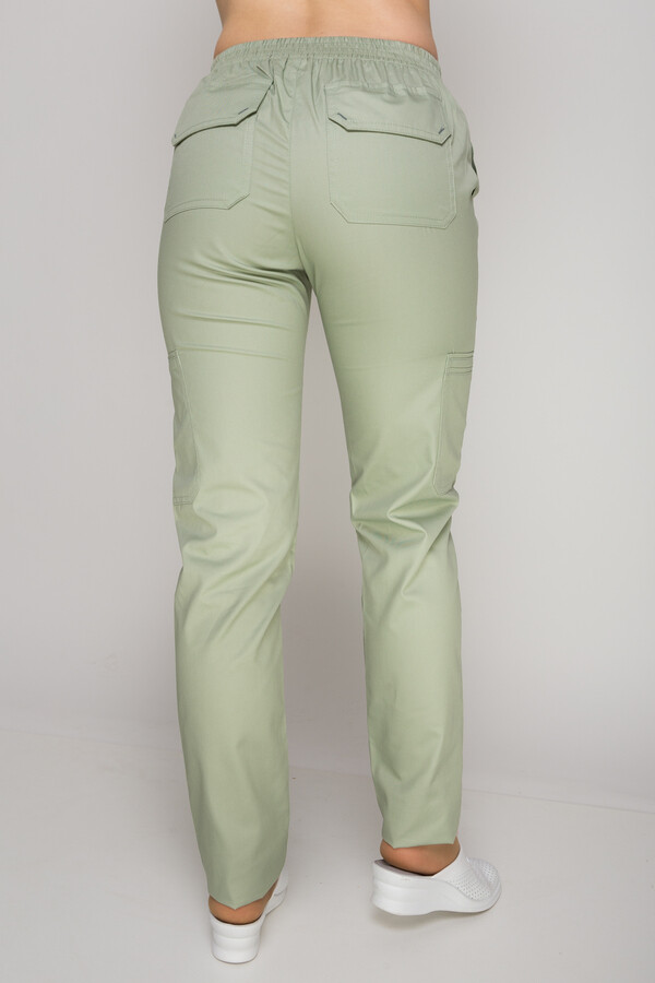 Women's Virginia trousers. COTTON. Pistachio (549988) фото 2