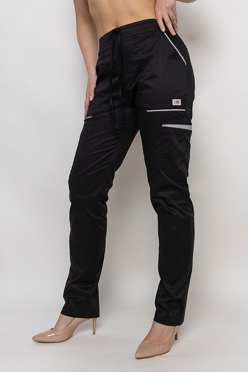 Medical Emeli-stretch trousers for women. Black (5436961) фото 6