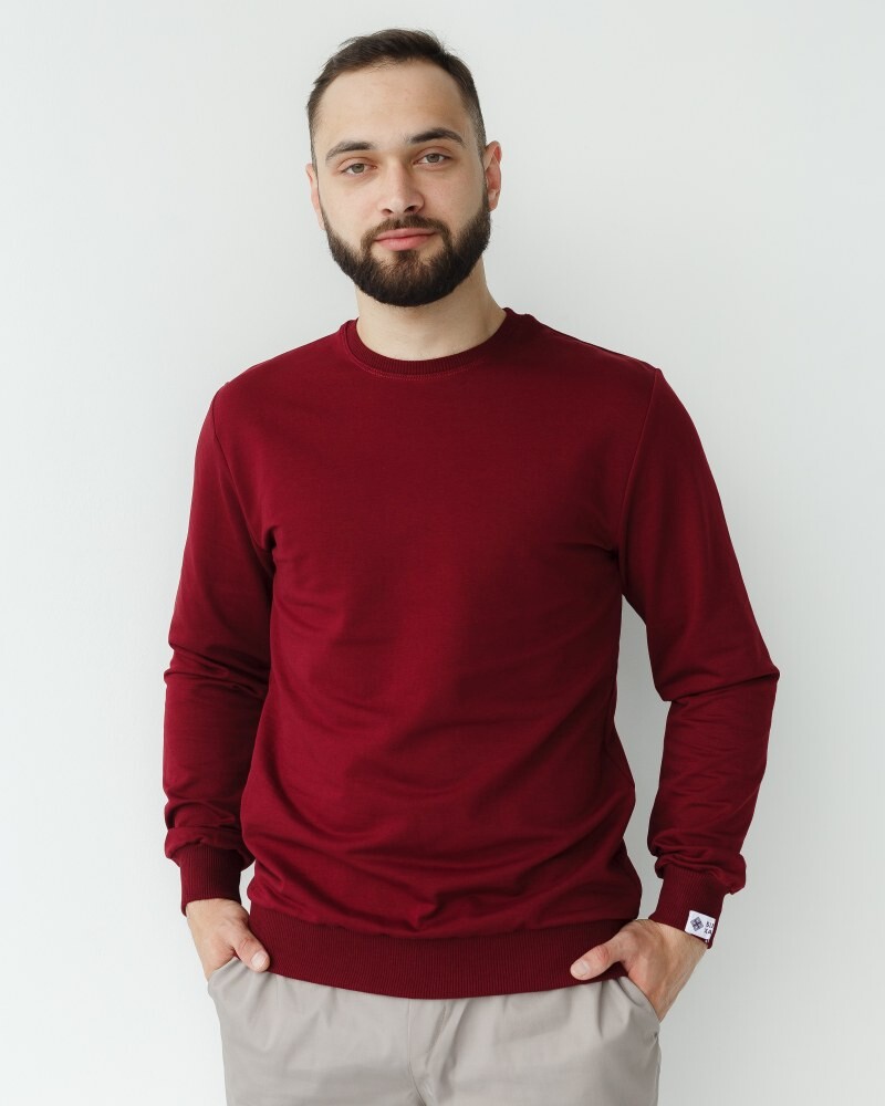 Medical Sweatshirt New York Men's Cherry 360-416-758 (6613779) фото 2