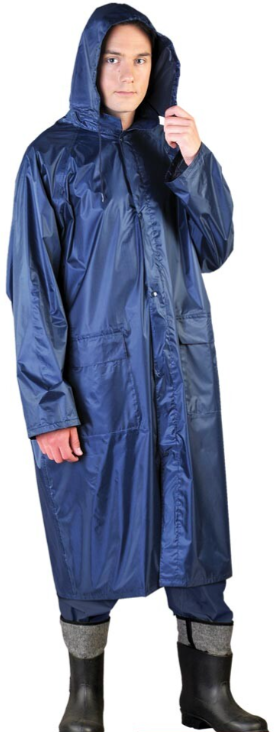PVC raincoat blue PPNP G (220091) фото 1