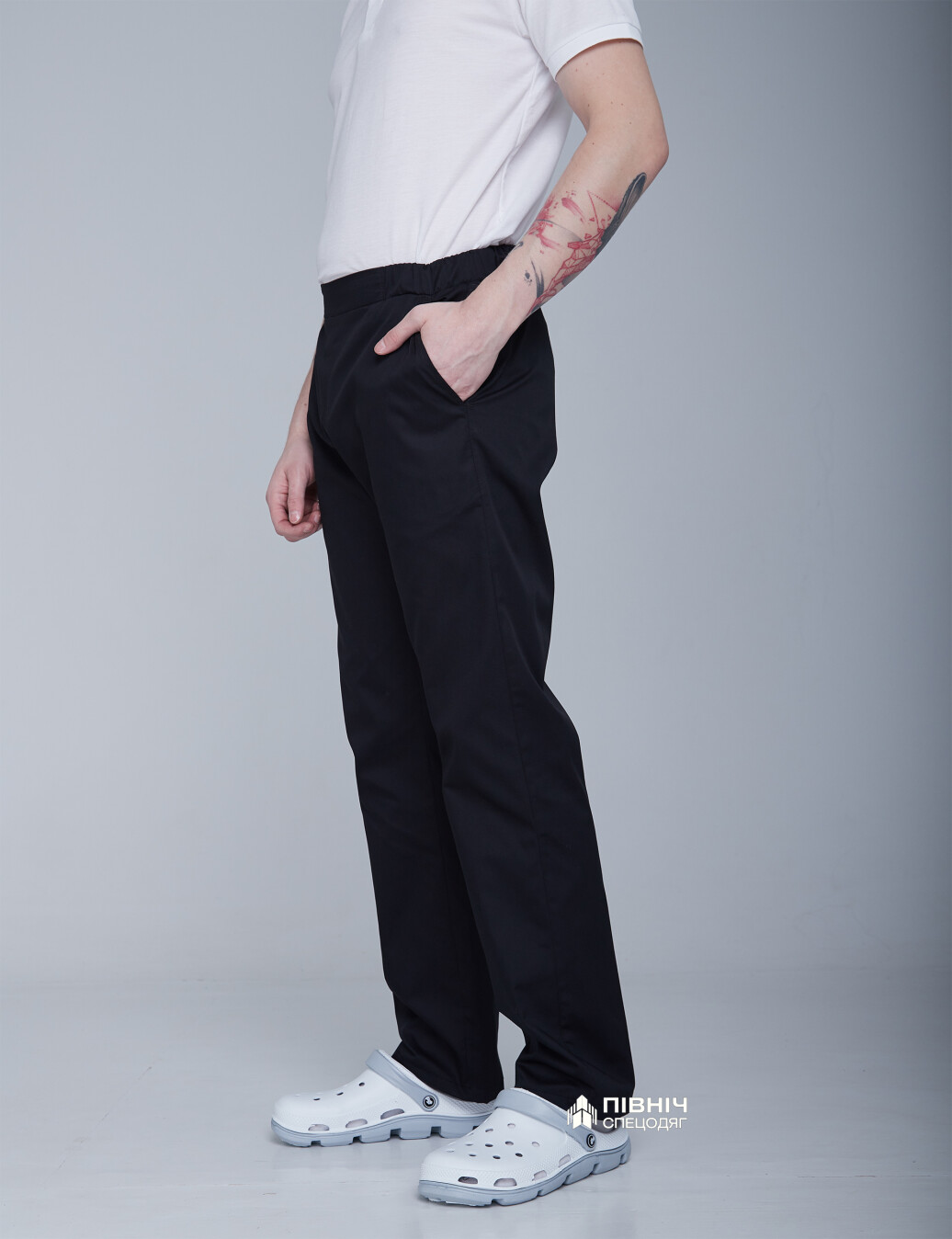 Medical trousers for men "Ivan" black (3399117) фото 4