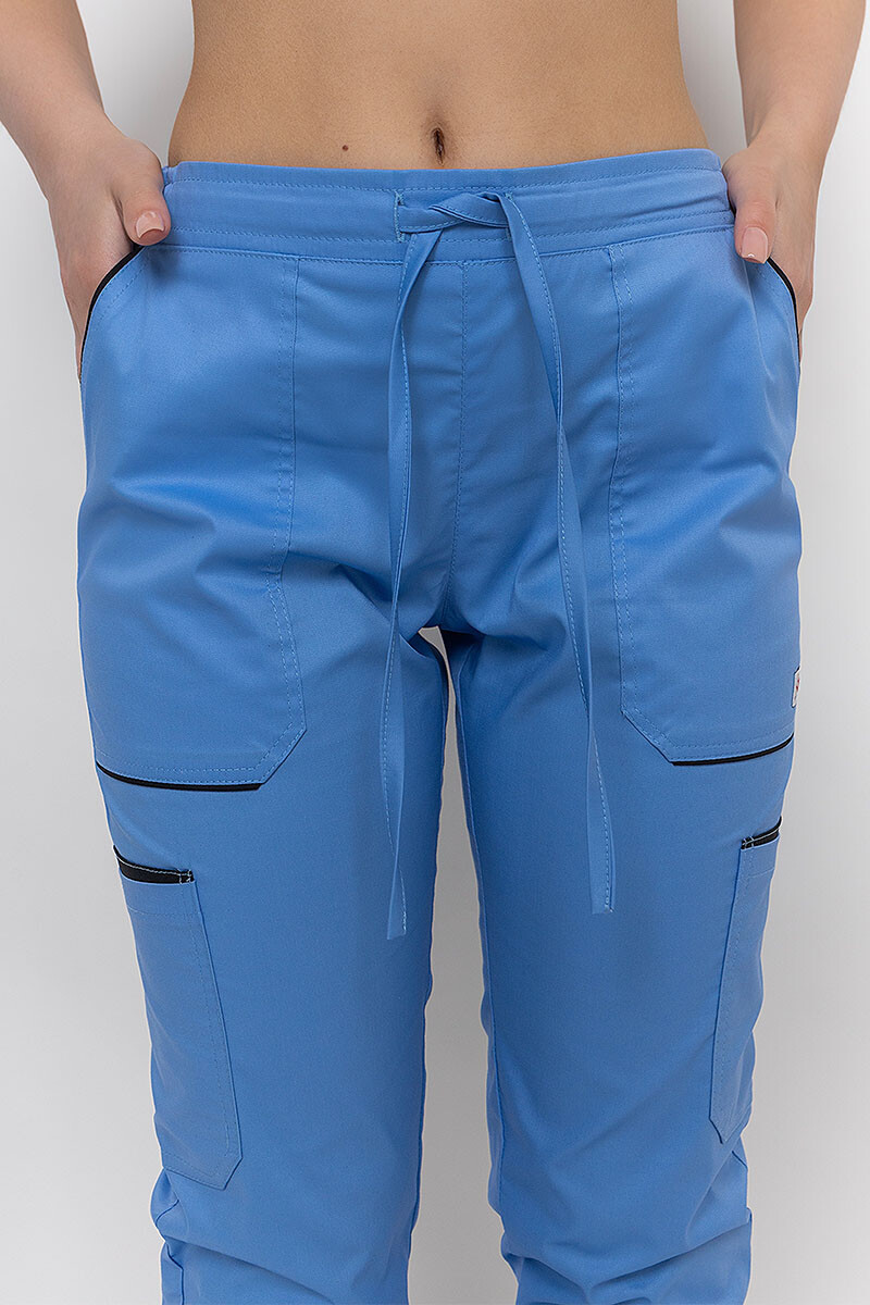 Medical Emeli-stretch trousers for women. Blue (5436962) фото 12