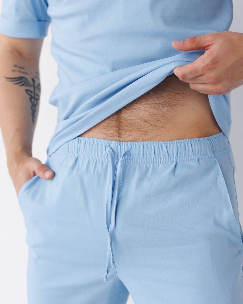 Медицинский костюм мужской Марсель голубой  353-333-708 (6613706) фото 6