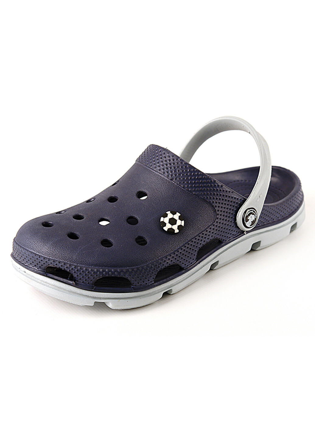 Clogs crocuses workers women - blue, gray (220983) фото 1