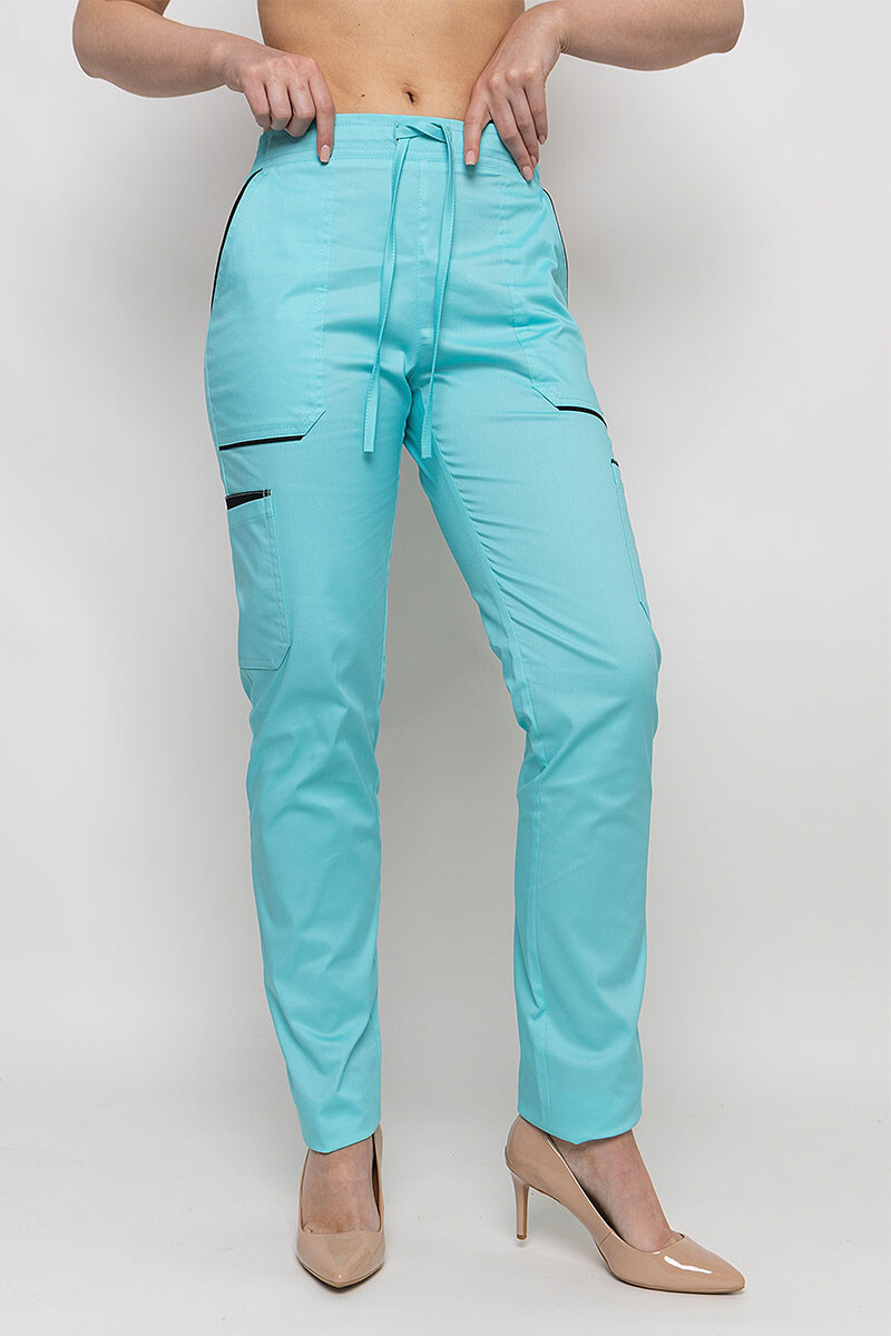 Medical suit Emily-stretch, female. Menthol (5436944) фото 8