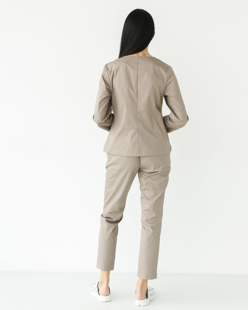 Medical suit women's Jacqueline mocha 440-421-677 (6613361) фото 2
