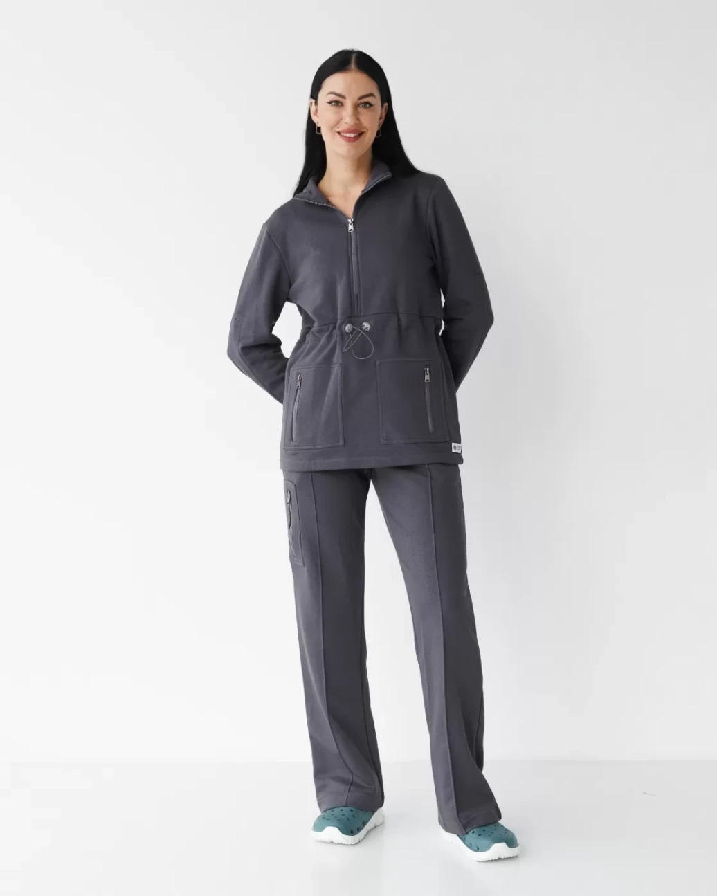 Medical suit for women Vancouver graphite 524-503-758 (6637708) фото 1