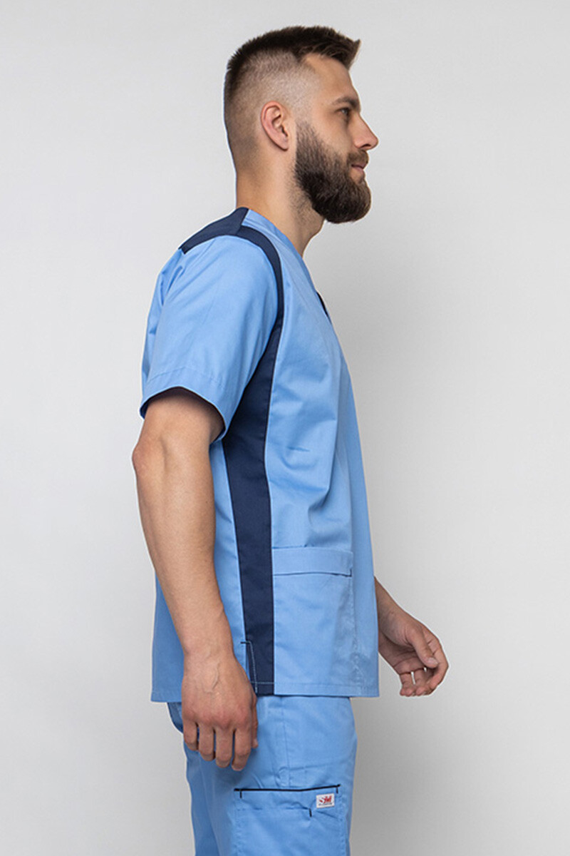 Medical jacket for men Manhattan. Blue (5437046) фото 3