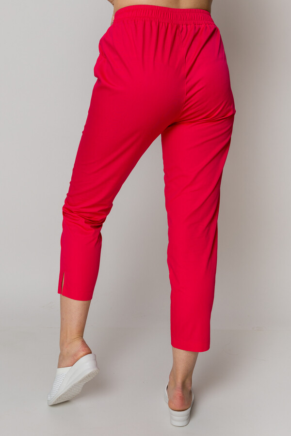 Milana trousers women's, 7/8. COTTON. Coral (549928) фото 2