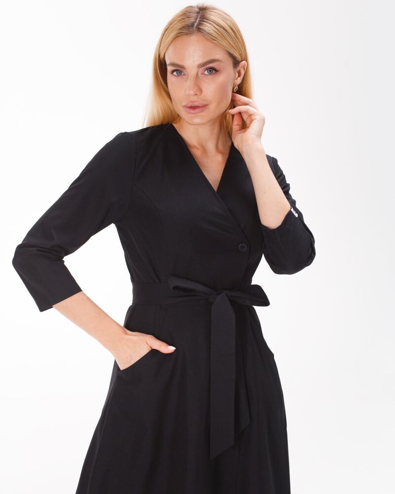Medical gown for women Provence black 178-321-677 (6613944) фото 5