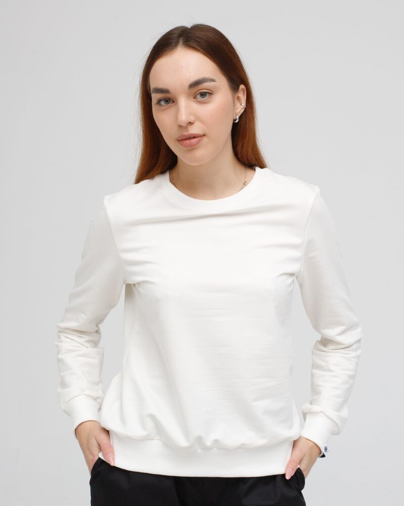 Medical Sweatshirt New York Women's Milk 359-370-758 (6613429) фото 1