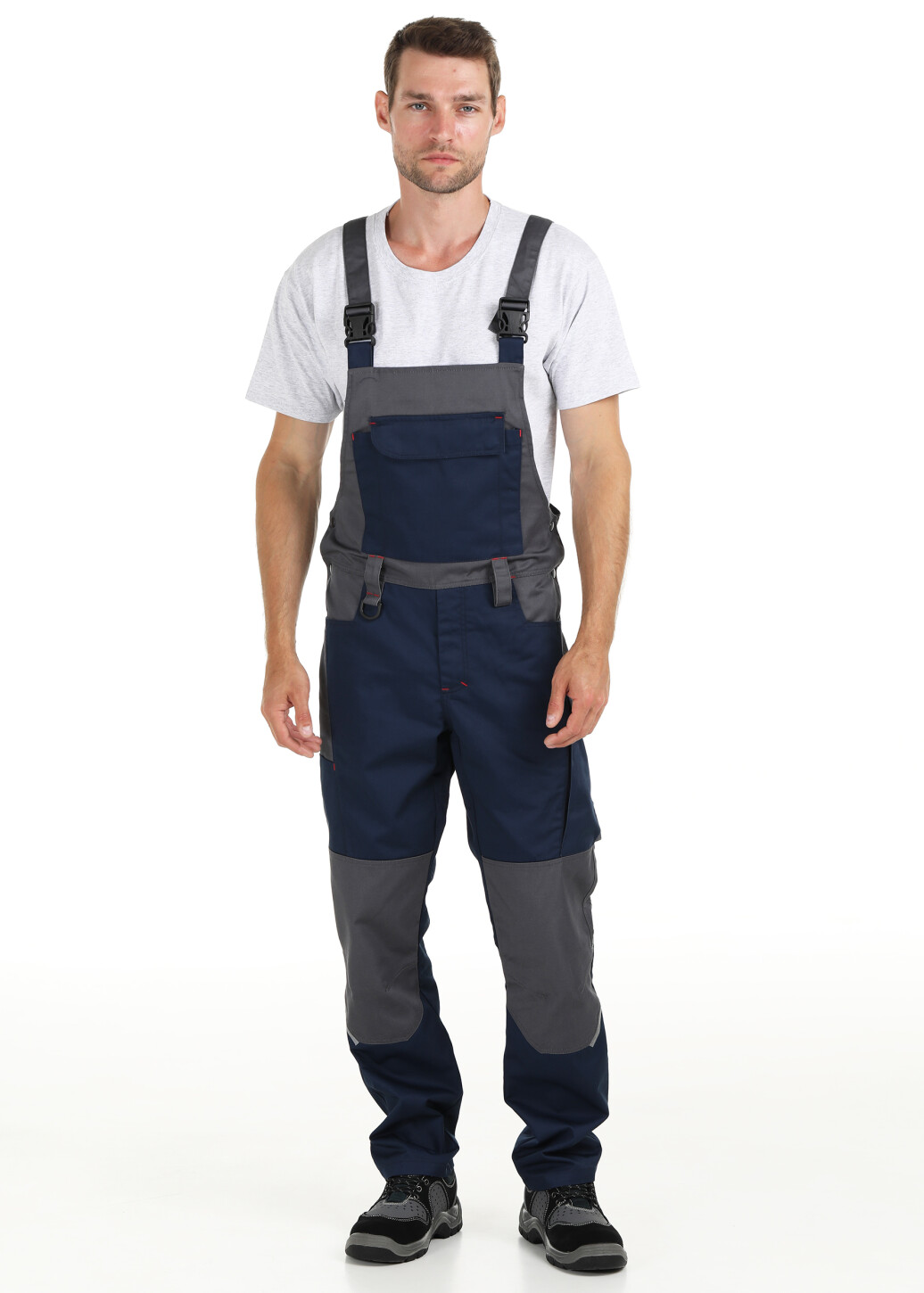 Work overalls "PATRIOT" blue-gray (55500026) фото 4