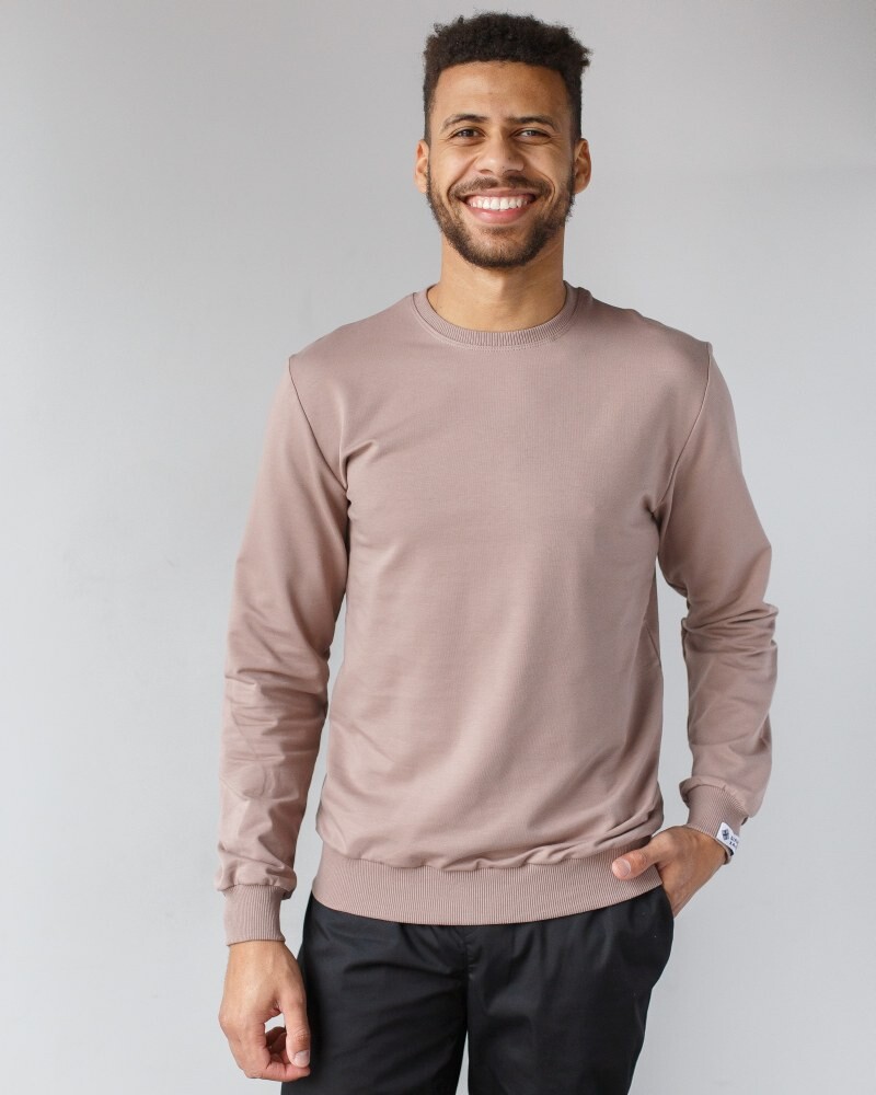 Medical Sweatshirt New York Men's Beige 360-367-758 (6613778) фото 1