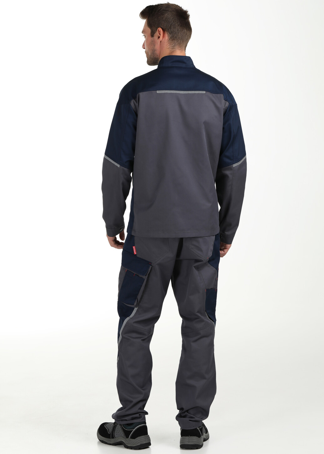 Work jacket "PATRIOT" gray-blue (55500050) фото 2