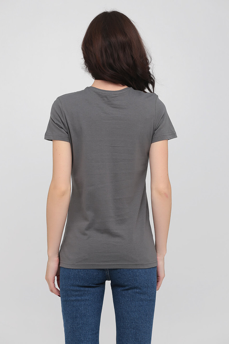 Women's T-shirt "STEDMAN" CLASSIC-T FITTED ST2600 RGY dark gray (5124095) фото 5