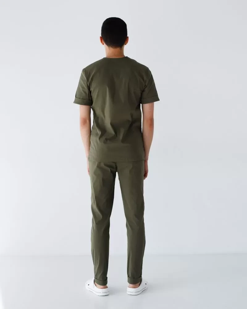 Медицинский костюм мужской Марсель хаки 353-368-708 (6637773) фото 2