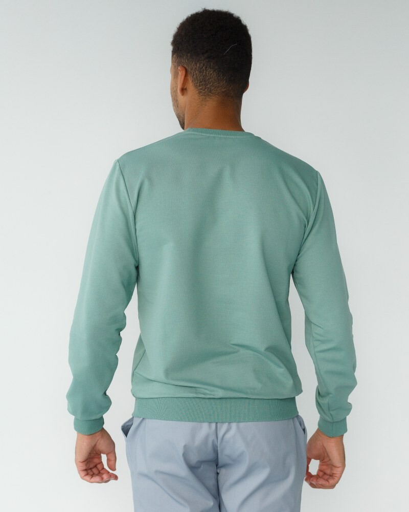 Medical Sweatshirt New York Men's Olive 360-327-758 (6613783) фото 2