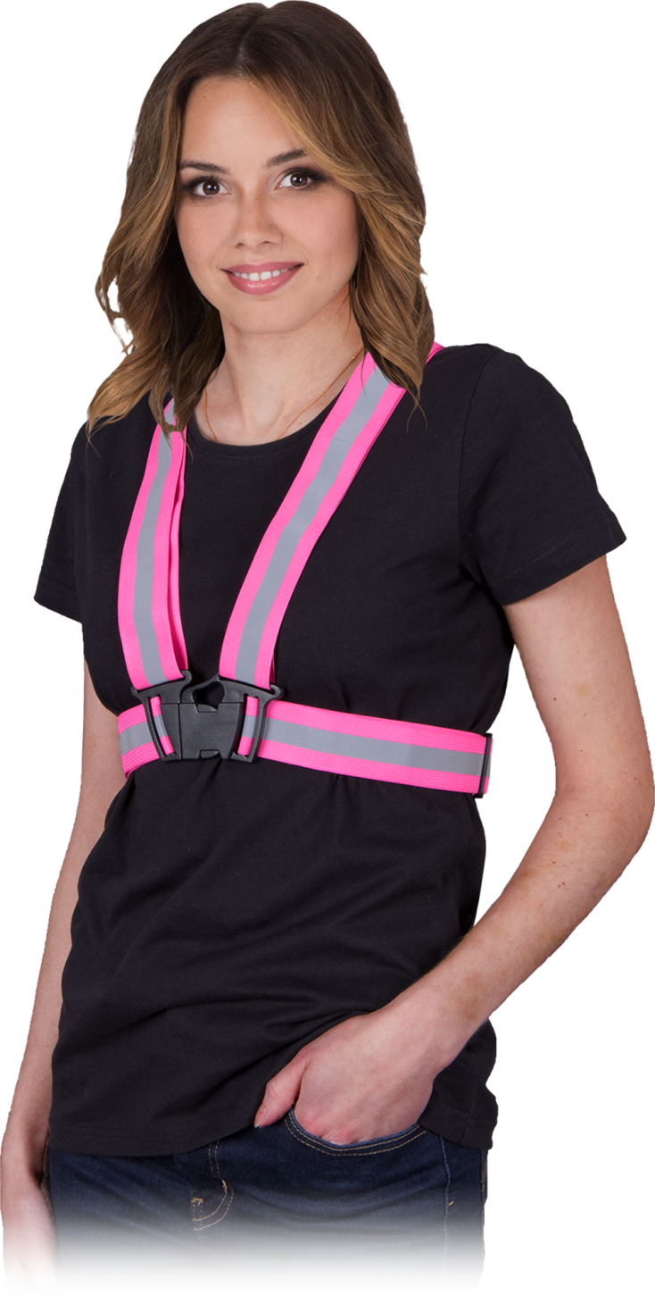 Elastic braces with reflective strips KOS-STRAPE R (222240) фото 1