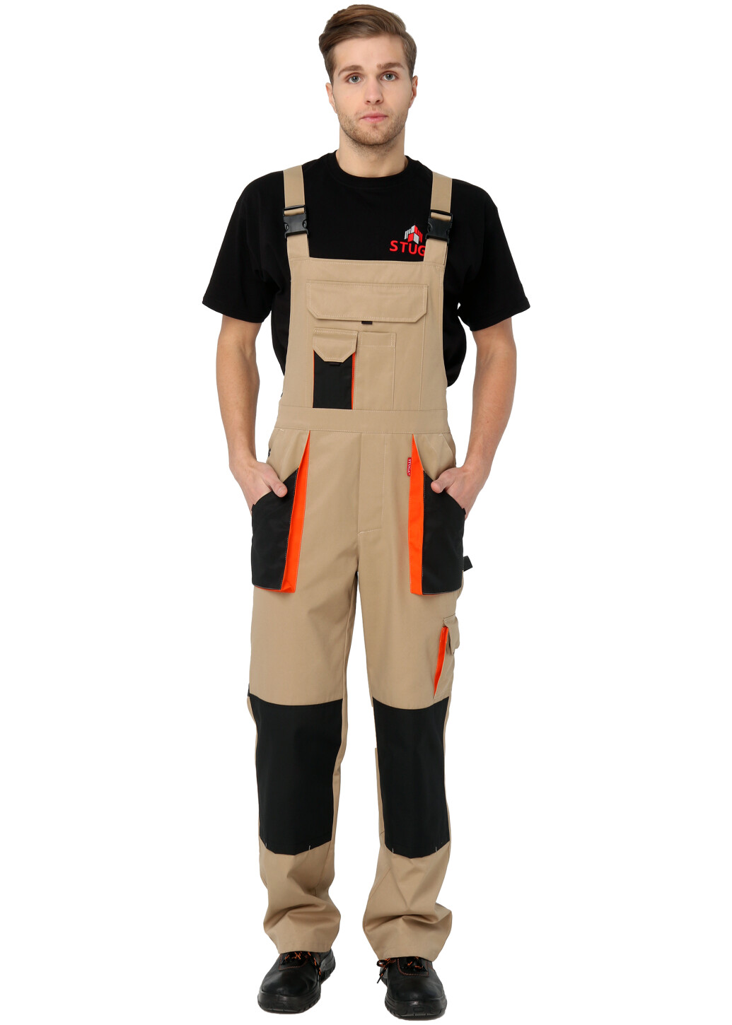 Semi-overalls working "TRITON" sand (111265) фото 1