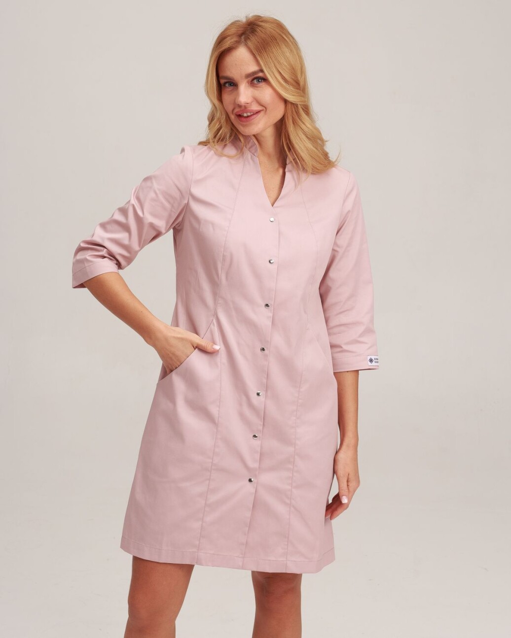 Medical gown women's Elizabeth purple 416-401-679 (6613608) фото 1