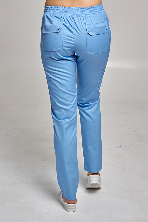 Women's Virginia trousers. COTTON. Blue (544949) фото 4