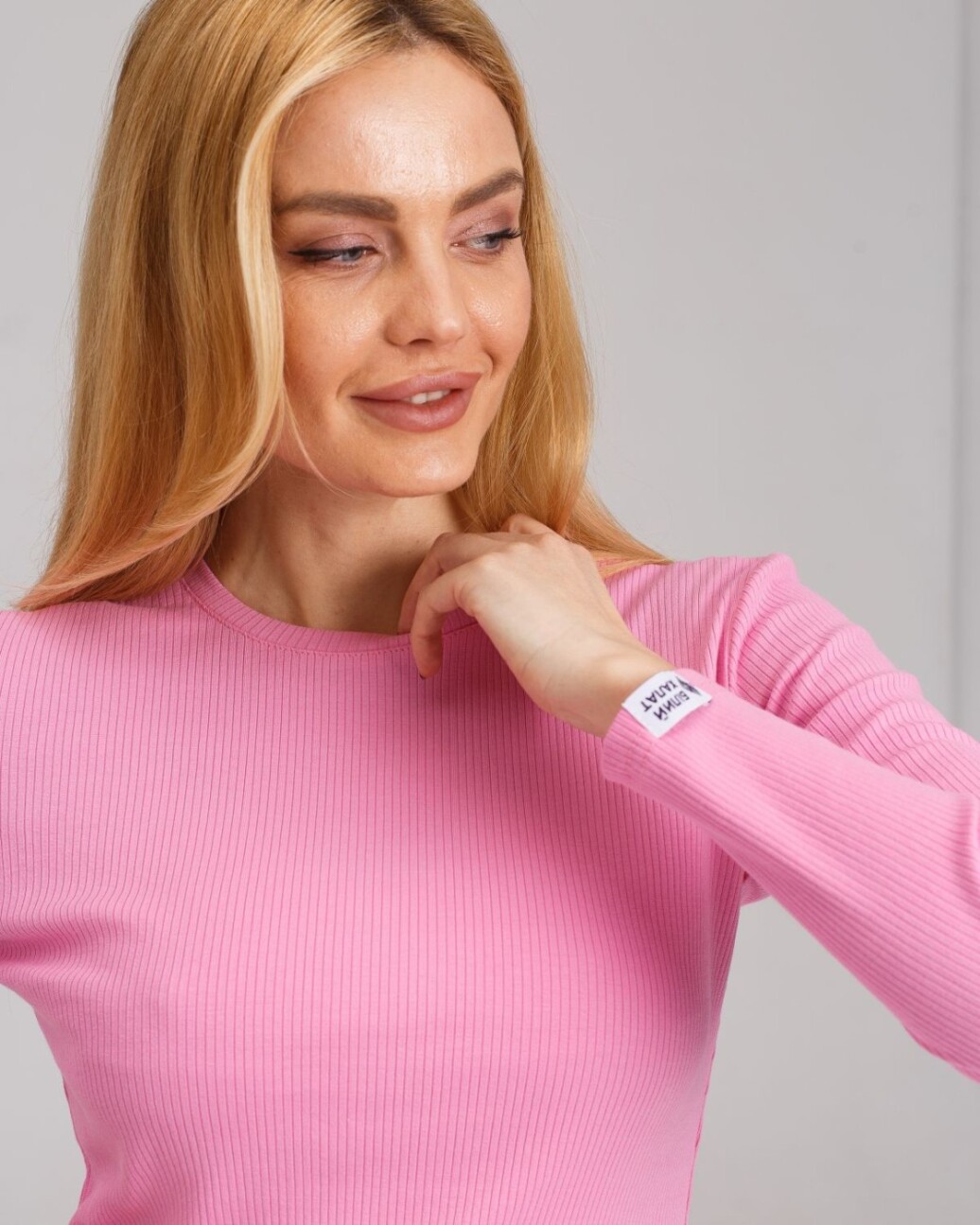 Medical welt longsleeve women's pink 392-337-901 (6613457) фото 3