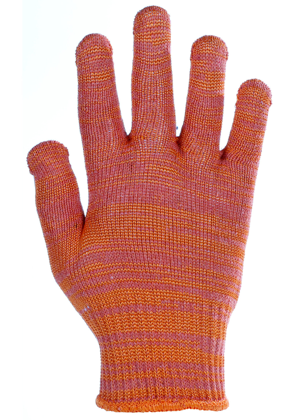 PVC dot gloves orange (32006) фото 2
