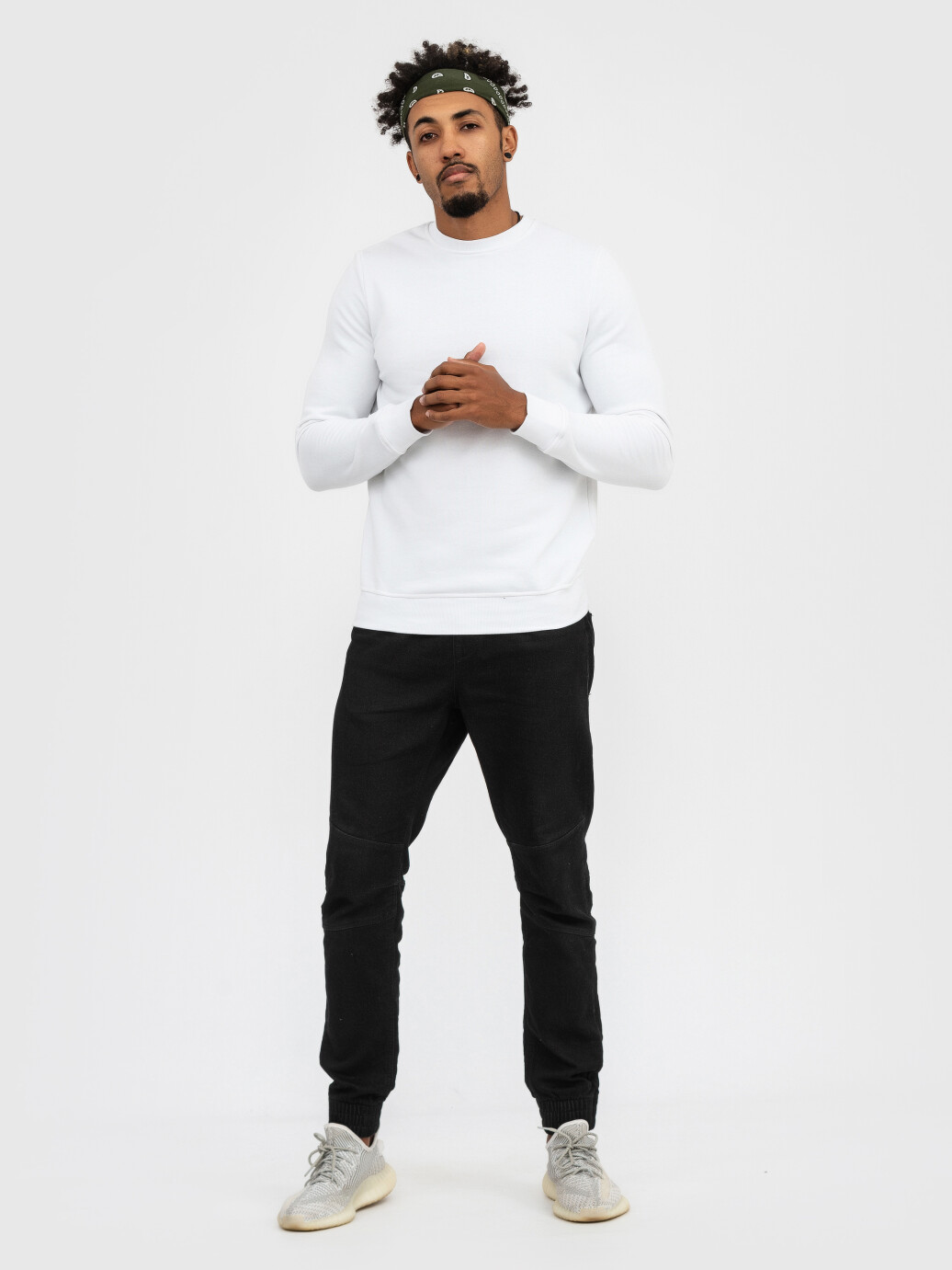 Свитшот UNISEX без начеса U-0302 белый (5110316) фото 5