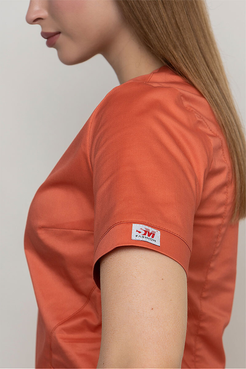 Medical stretch jacket Ewa-stretch. Terracotta (5436996) фото 8