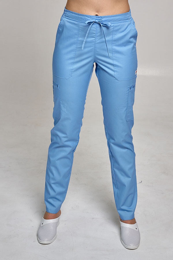 Women's Virginia trousers. COTTON. Blue (544949) фото 1