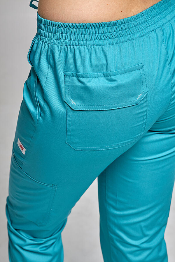 Women's Virginia trousers. COTTON. Caribbean (544951) фото 4