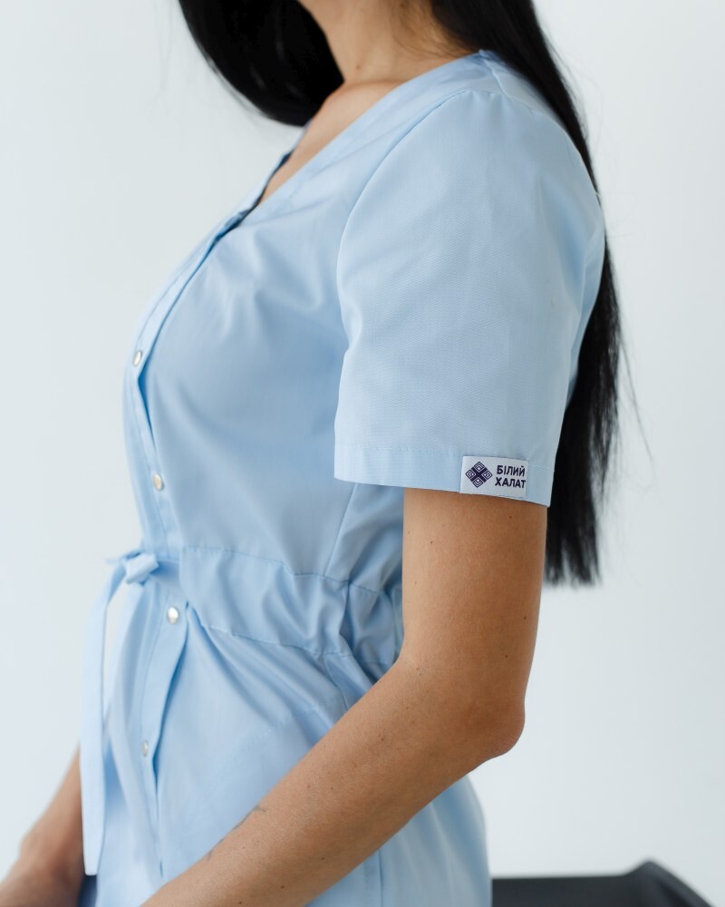Medical tunic for women Naomi blue 151-462-679 (6613959) фото 6