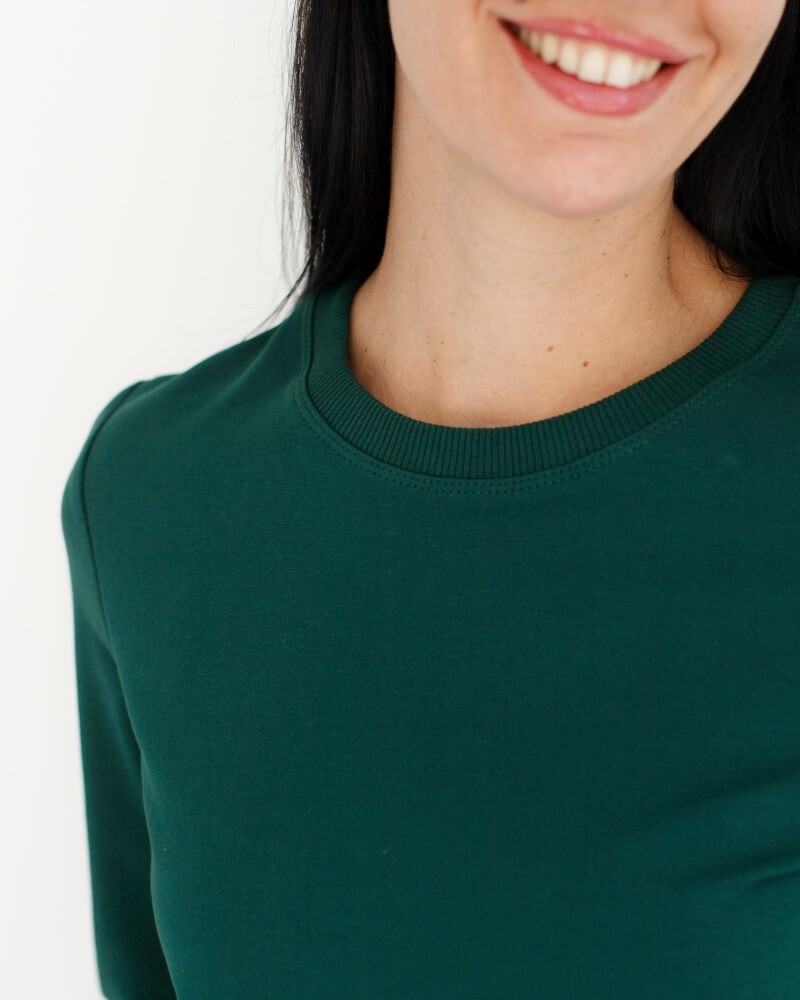 Medical Sweatshirt New York Women's Dark Green 359-430-758 (6613443) фото 4