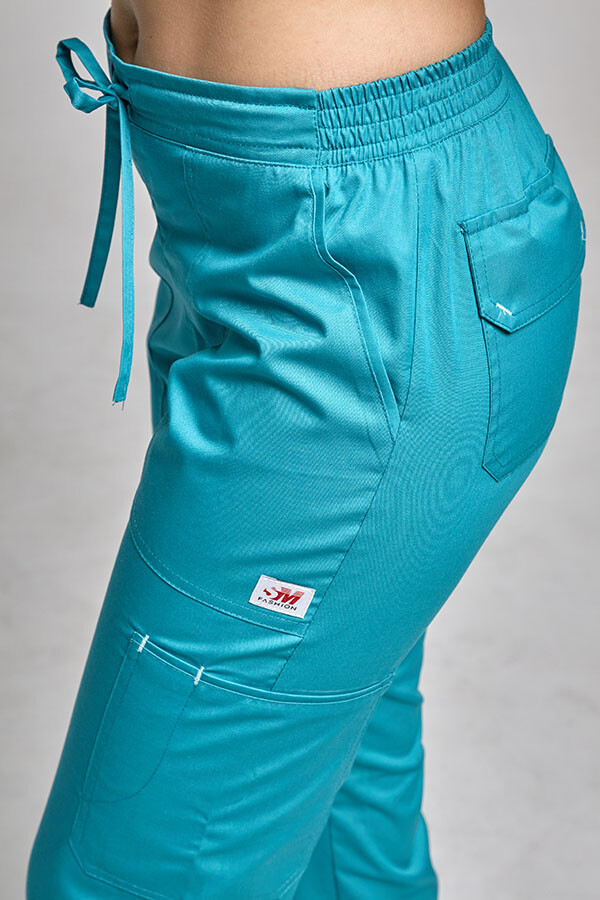 Women's Virginia trousers. COTTON. Caribbean (544951) фото 5