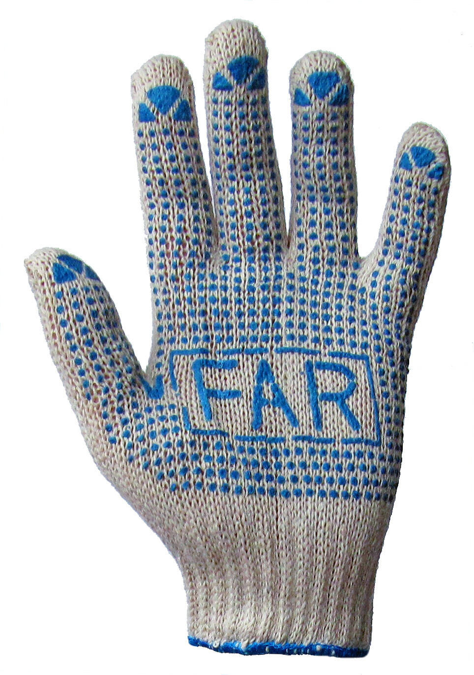 Work gloves FAR with PVC point (12) фото 1