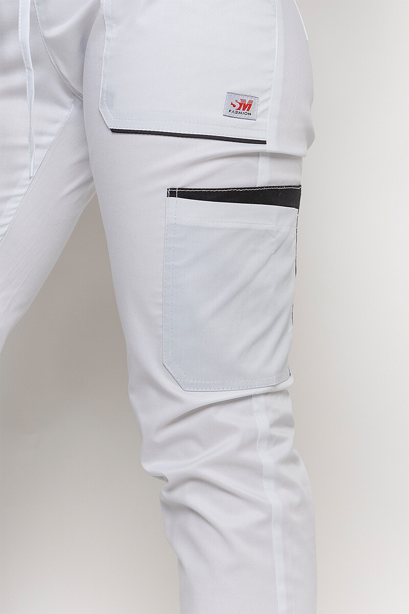 Medical suit white Emelie-stretch women's (5436920) фото 9