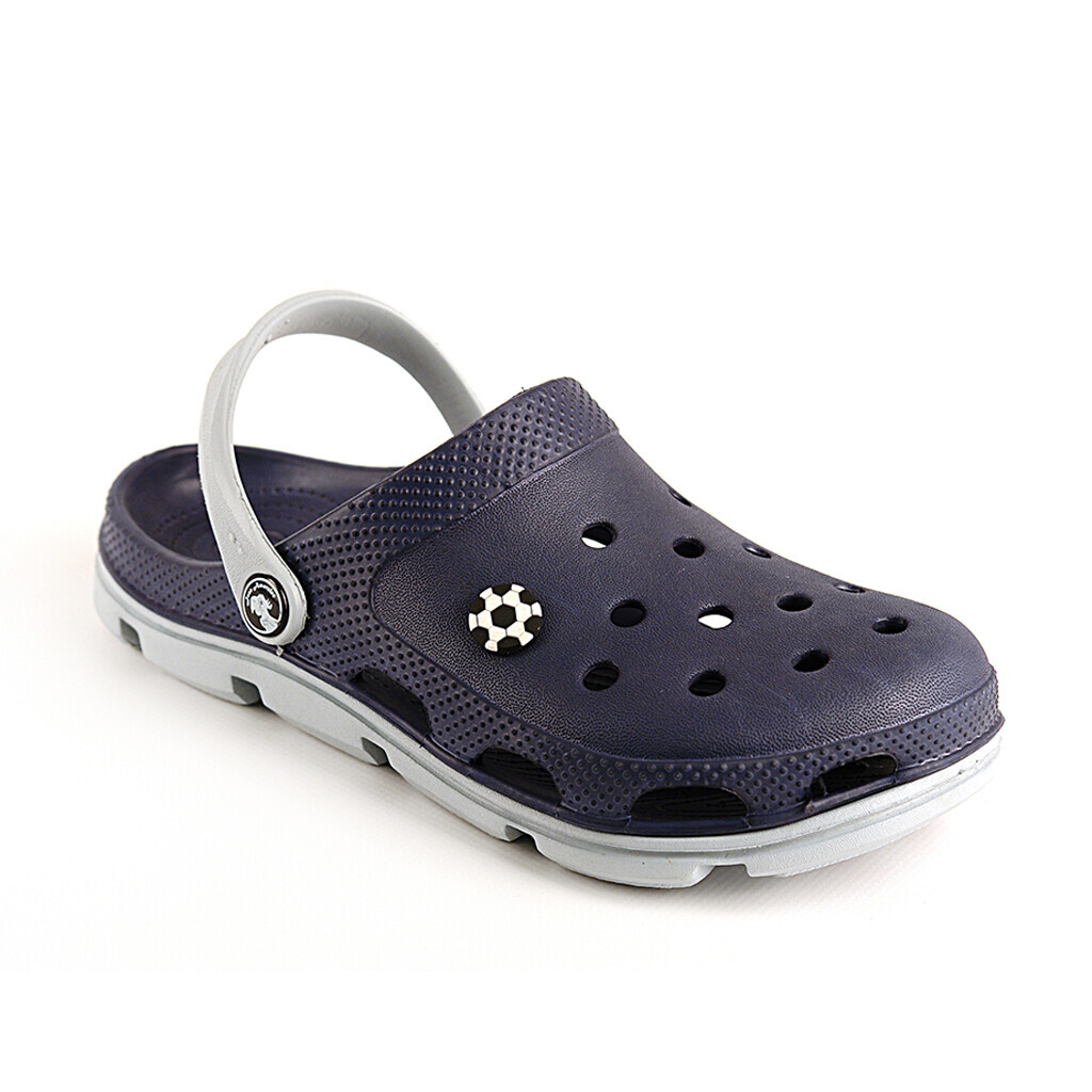 Clogs crocuses workers women - blue, gray (220983) фото 2