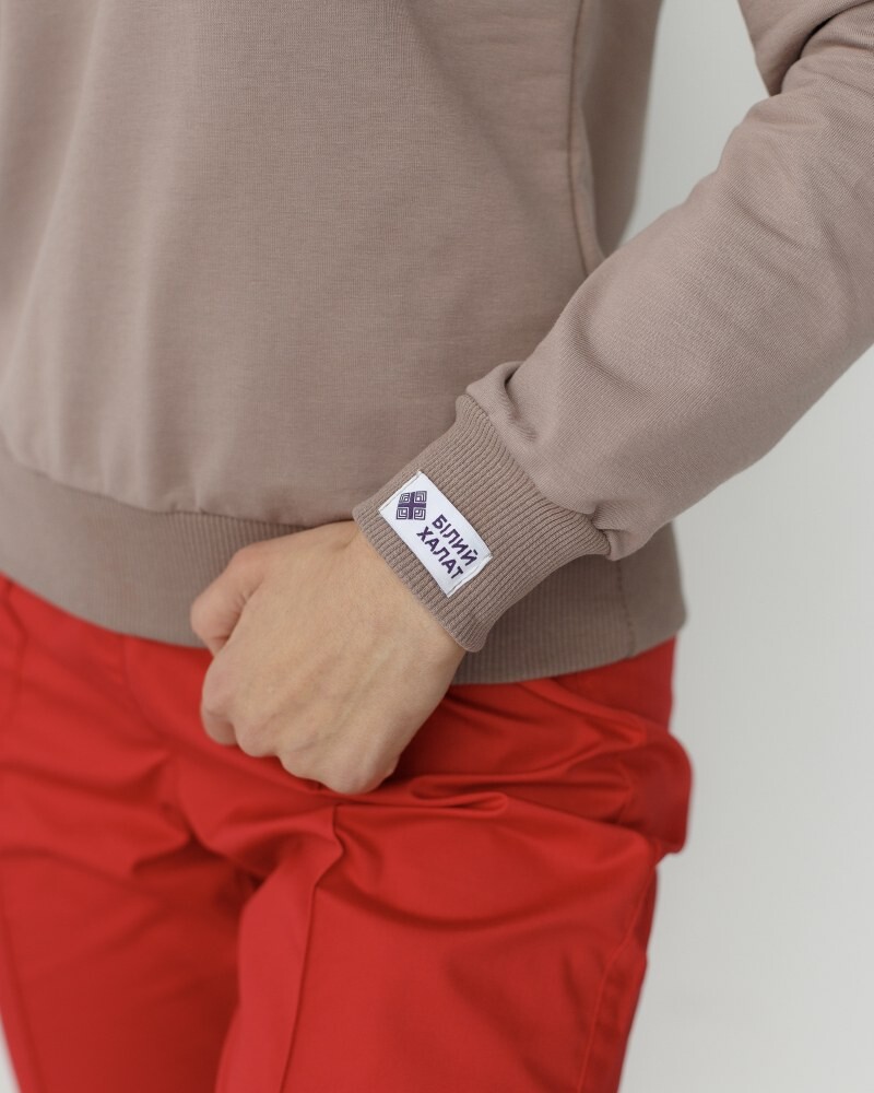 Medical Sweatshirt New York Women's Beige 359-367-758 (6613430) фото 4