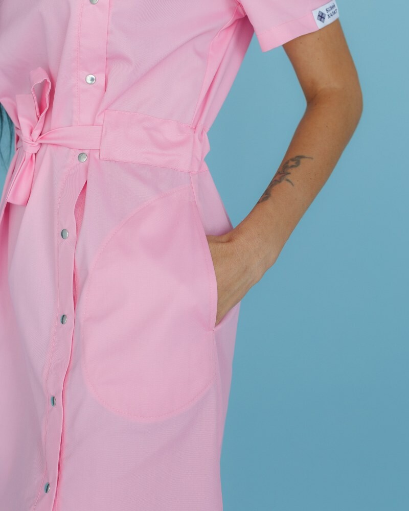 Medical tunic for women Naomi pink 151-337-679 (6613950) фото 8