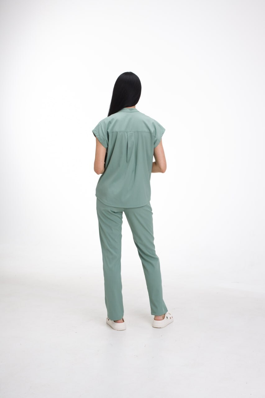 Women's medical suit Sydney olive 497-327-677 (6636869) фото 2