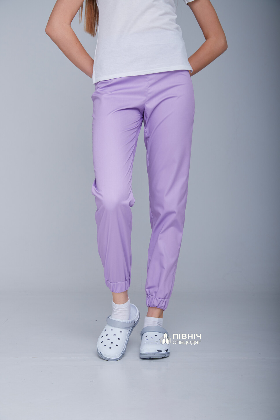 Women's medical trousers "Monica" purple (3399122) фото 9